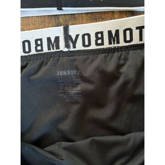 Rare TomboyX Blue Aloha Print Set / Size L - Picture 5 of 5